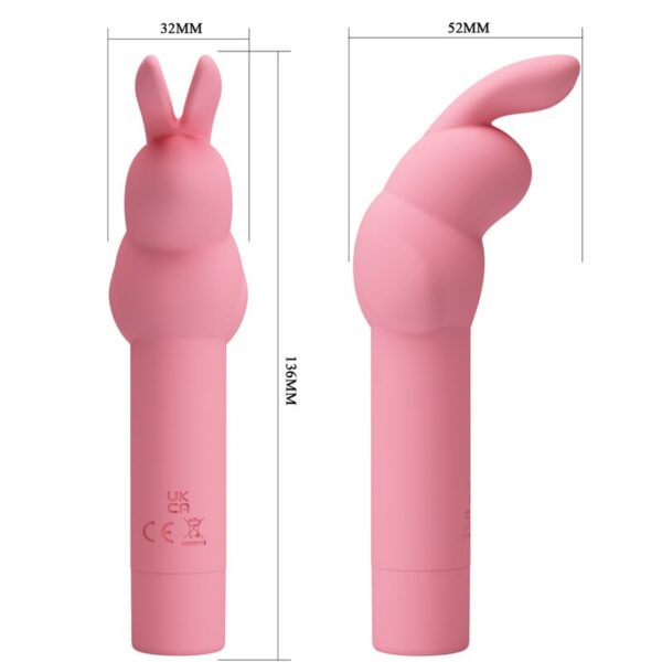Pretty Love - Vibrador De Silicone Coelho Rosa Gerardo - Image 7