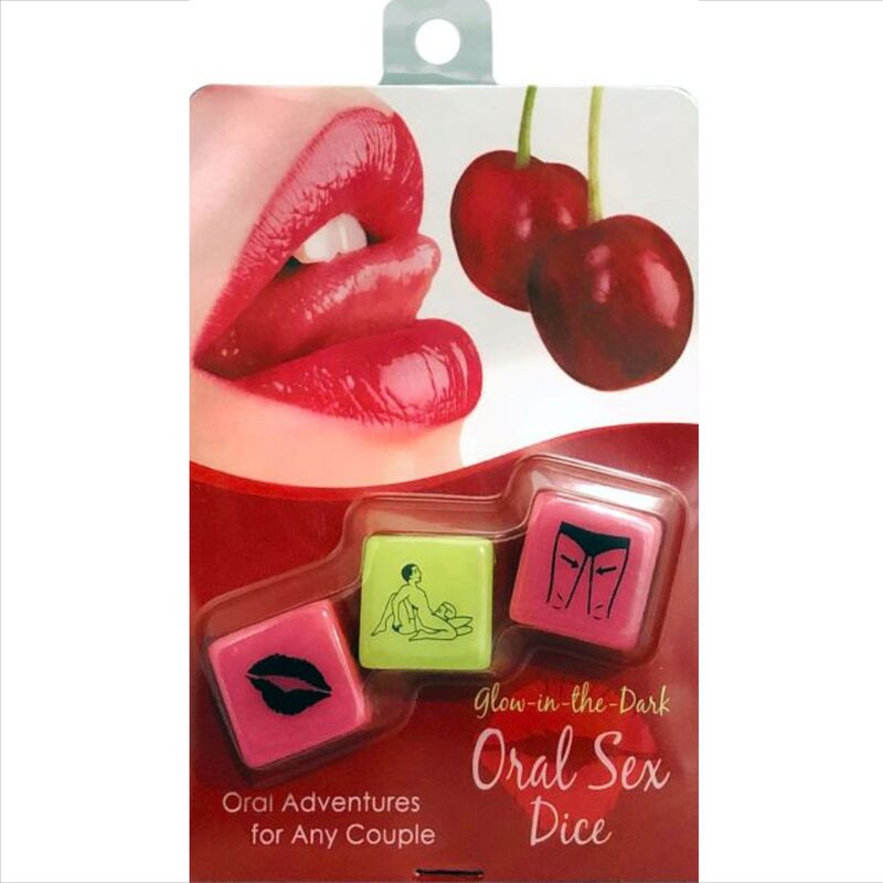 Jogo De Dados De Sexo Oral Com Glow In The Dark - Kheper Games