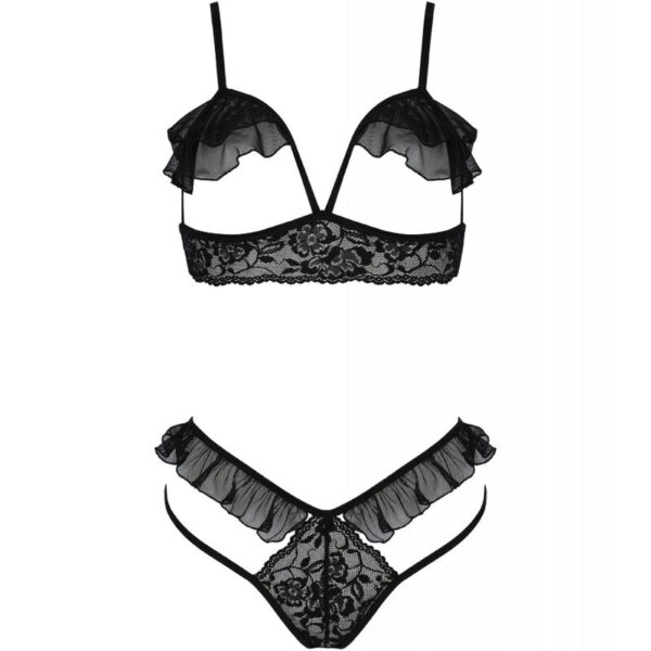 Passion - Conjunto Dolly Duas Peas Preto S/M - Image 3