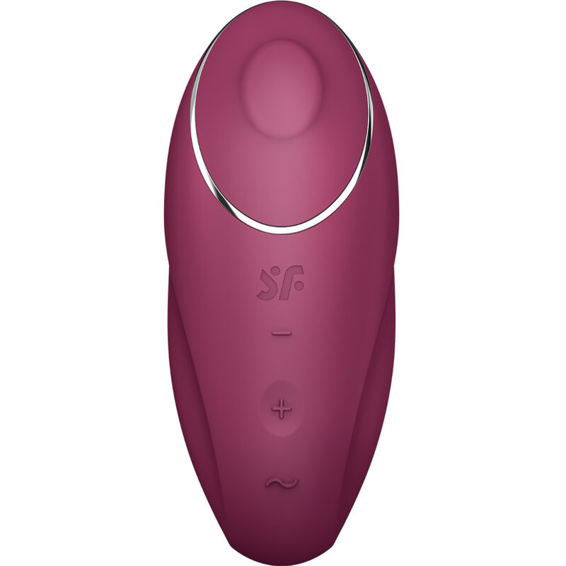 Tap & Climax 1 Vibrador Lay-On Vermelho - Satisfyer