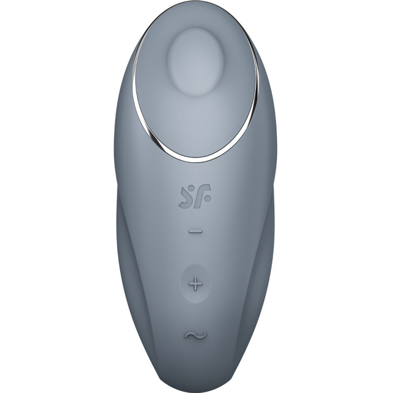 Tap & Climax 1 Vibrador Lay-On Cinza - Satisfyer
