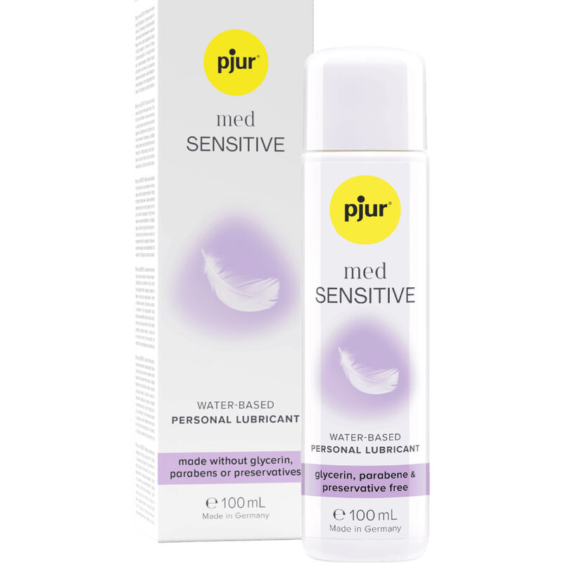 Med Sensitive Glide Lubrificante Base De Gua 100 ml - Pjur