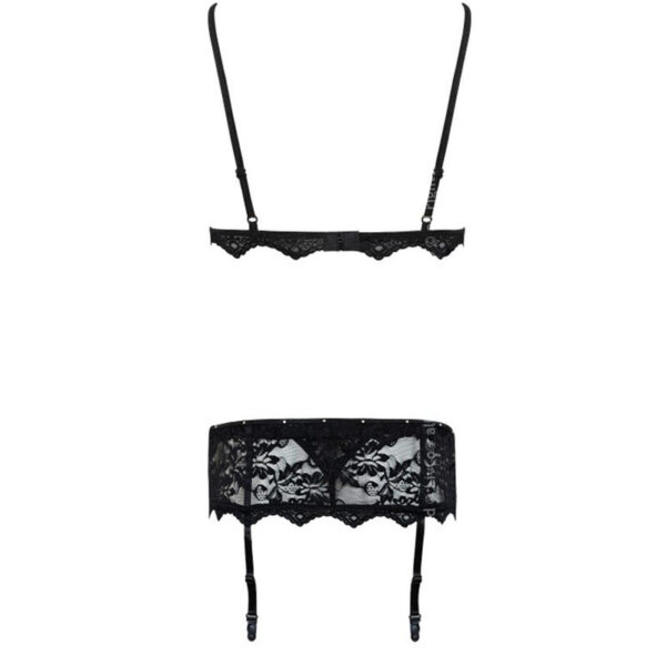 Livco Corsetti Fashion - Belita Lc 90231 Suti + Cala + Cinta Liga Preto L/Xl - Image 6