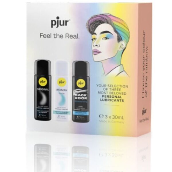 Pjur - Conjunto Pride Lubrificantes Premium 3 X 30 Ml - Image 2