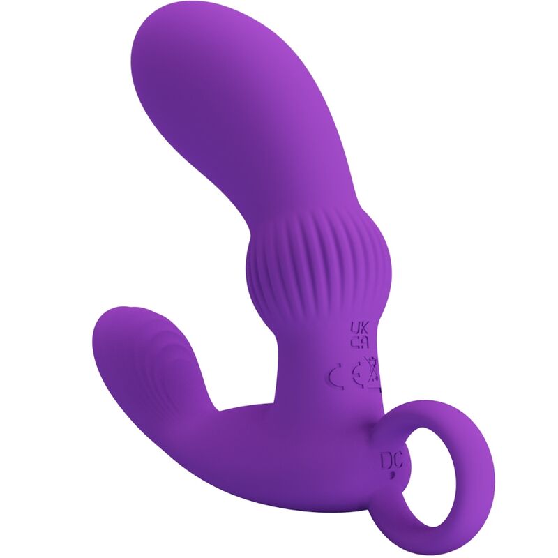 Cayla Massageador Vibrador Anal Lila - Pretty Love