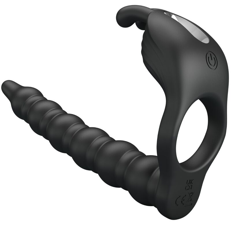 Blackney Anéis Para Pênis Com Plug Vibrador - Pretty Love