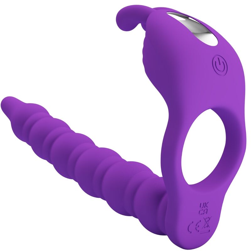 Blackney Anéis Para Pênis Com Plug Vibrador - Pretty Love