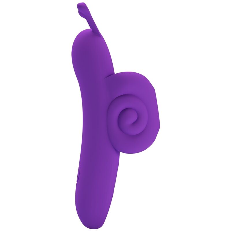 Pretty Love - Snail Estimulador De Dedo Roxo Poderoso