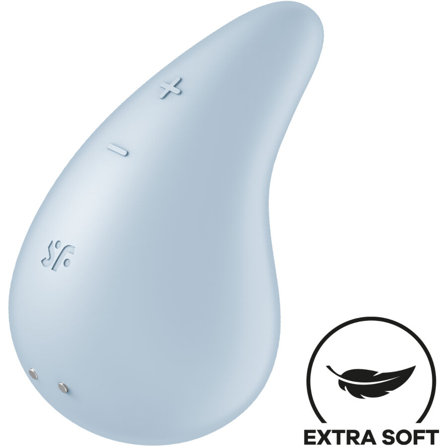 Vibrador Dew Gota Lay-On Azul - Satisfyer