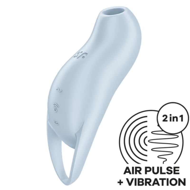 Pocket Pro 1 Estimulador De Clitóris Azul Claro - Satisfyer