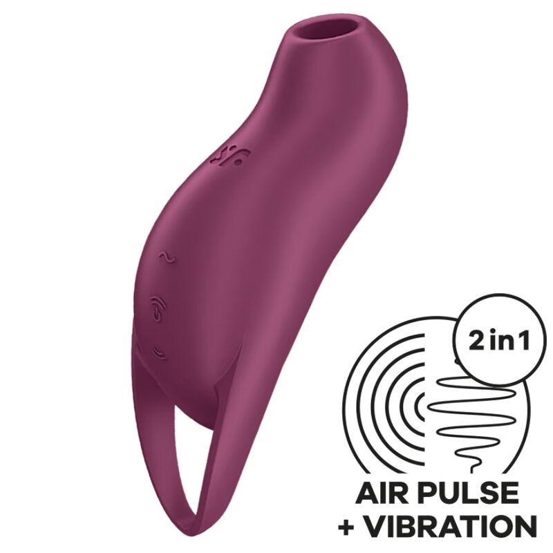 Pocket Pro 1 Estimulador De Clitóris Garnet - Satisfyer
