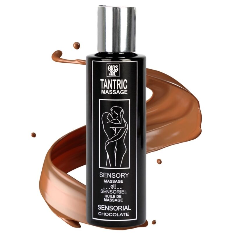 Óleo De Massagem Tântrica Natural E Afrodisíaco De Chocolate 100 ml - Eros-Art