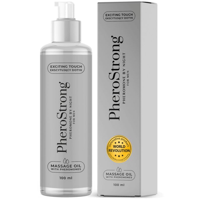 Óleo De Massagem Noite Para Homem 100 ml - Pherostrong