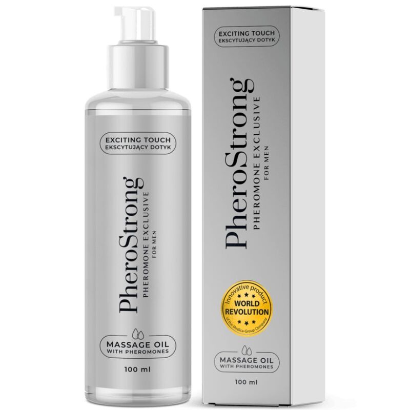 Óleo De Massagem Exclusivo Homem 100 ml - Pherostrong