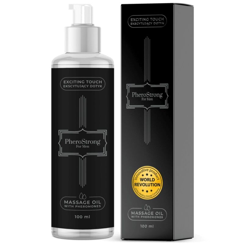 Óleo De Massagem Homem 100 ml - Pherostrong