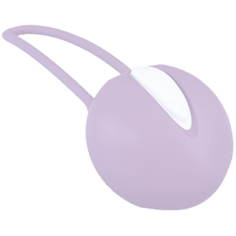 Smartball Uno Bola Pélvica Branca / Roxa Pastel - Fun Factory