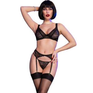 Chilirose - Cr 4692 Conjunto Quatro Peças Preto S