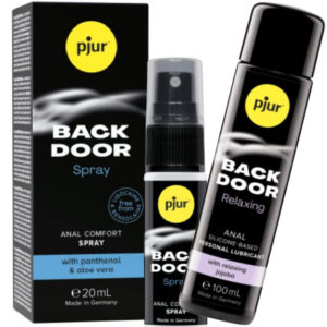 Pjur - Back Door Conjunto De Lubrificante Anal E Spray