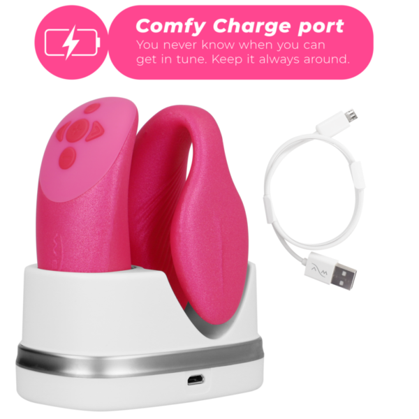We-Vibe - Vibrador We Vibe Chorus Para Casais Com Squeeze Control Rosa - Image 5