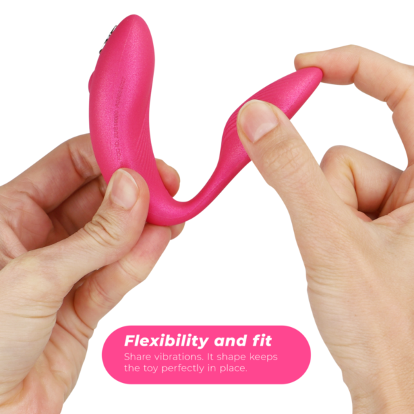 We-Vibe - Vibrador We Vibe Chorus Para Casais Com Squeeze Control Rosa - Image 4