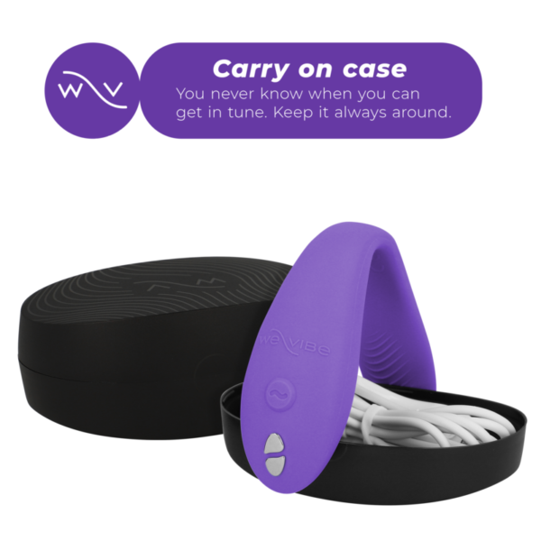 We-Vibe - Sync Go Estimulador Duplo Violeta - Image 5