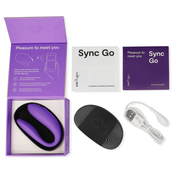 We-Vibe - Sync Go Estimulador Duplo Violeta - Image 6