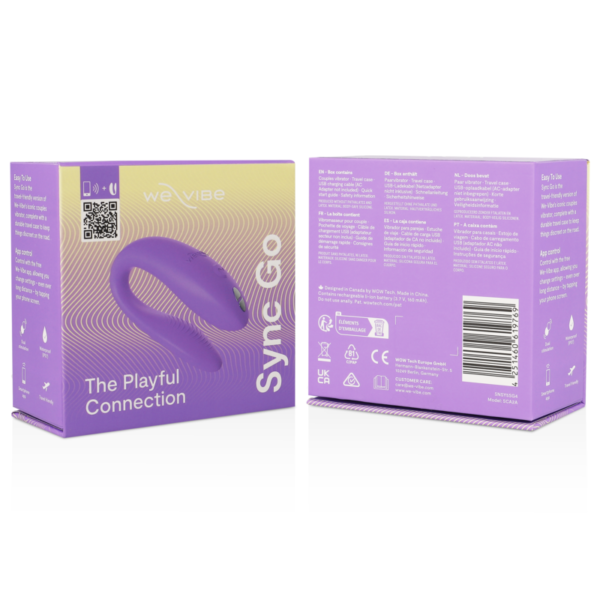 We-Vibe - Sync Go Estimulador Duplo Violeta - Image 7