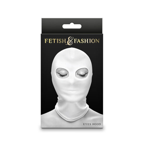 Ns Novelties - Fetish & Fashion Olhos Capuz Nylon Branco - Image 2