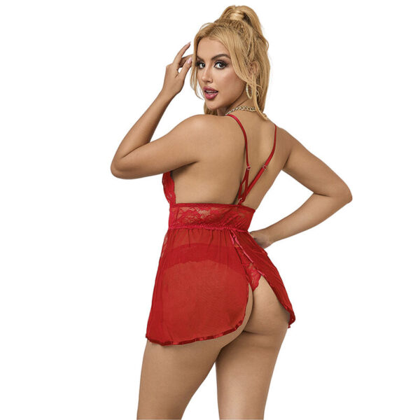 Subblime - 953843 Babydoll Com Costas Abertas Vermelho L/Xl - Image 2