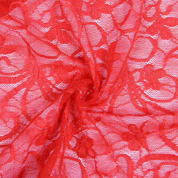 Subblime - 954208 Babydoll De Renda Com Alças Ajustáveis Vermelho S/M - Image 7