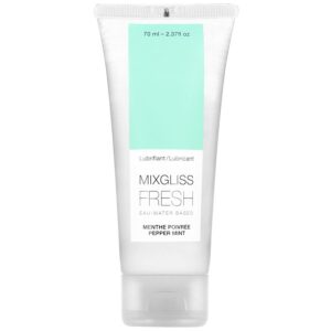 Mixgliss - Lubrificante Base De Gua Efeito Frio Sabor Menta 70 Ml