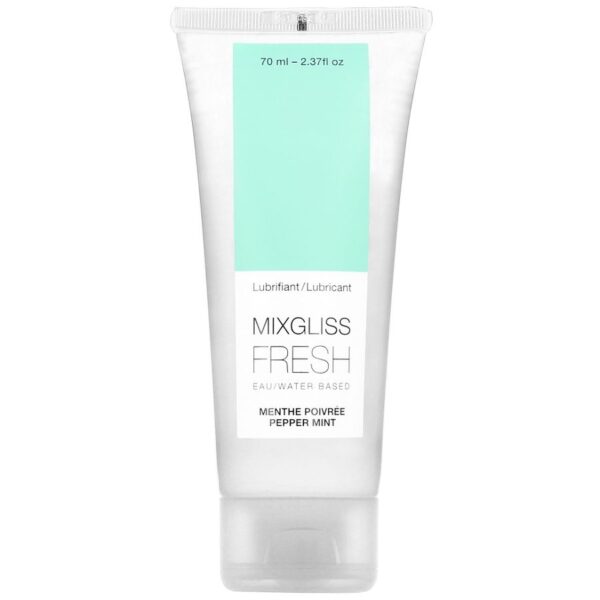 Mixgliss - Lubrificante Base De Gua Efeito Frio Sabor Menta 70 Ml
