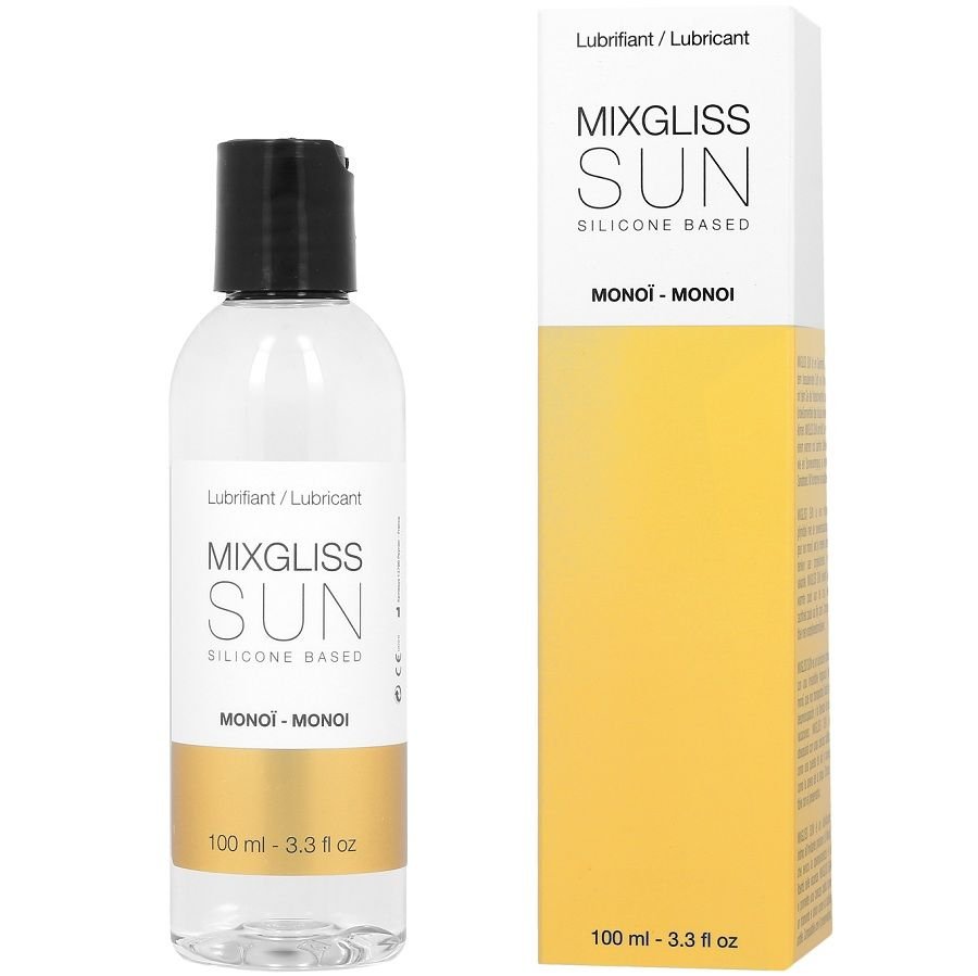 Lubrificante  Base De Silicone Aroma Monoi 100Ml - Mixgliss