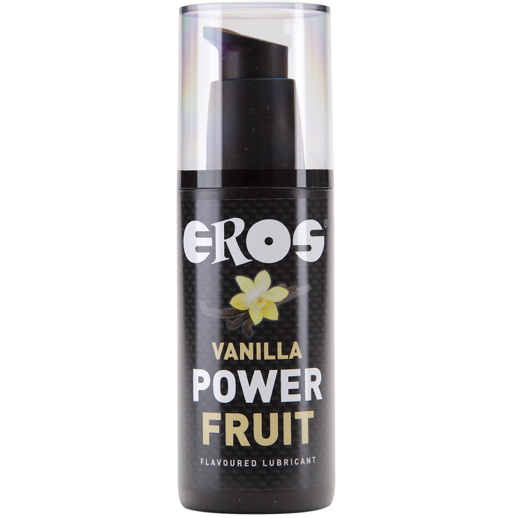 Eros Vainilla Power Fruit Lubrificante Com Sabor 125 Ml
