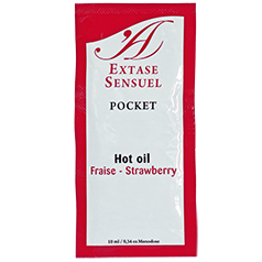 Óleo Estimulante De Morango 10 ml - Extase Sensual