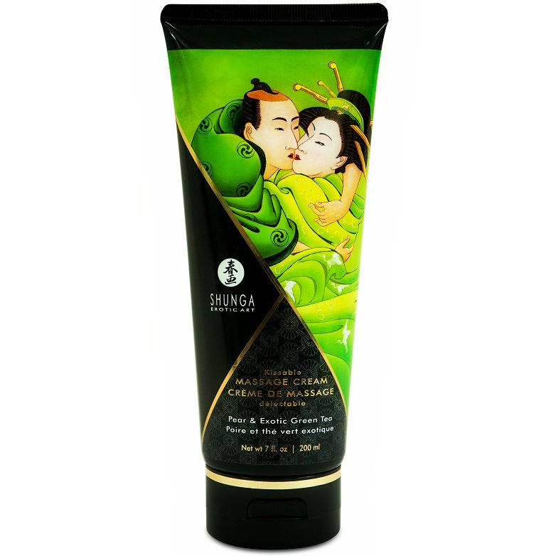Creme De Massagem De Pera E Chá Verde 200 ml - Shunga