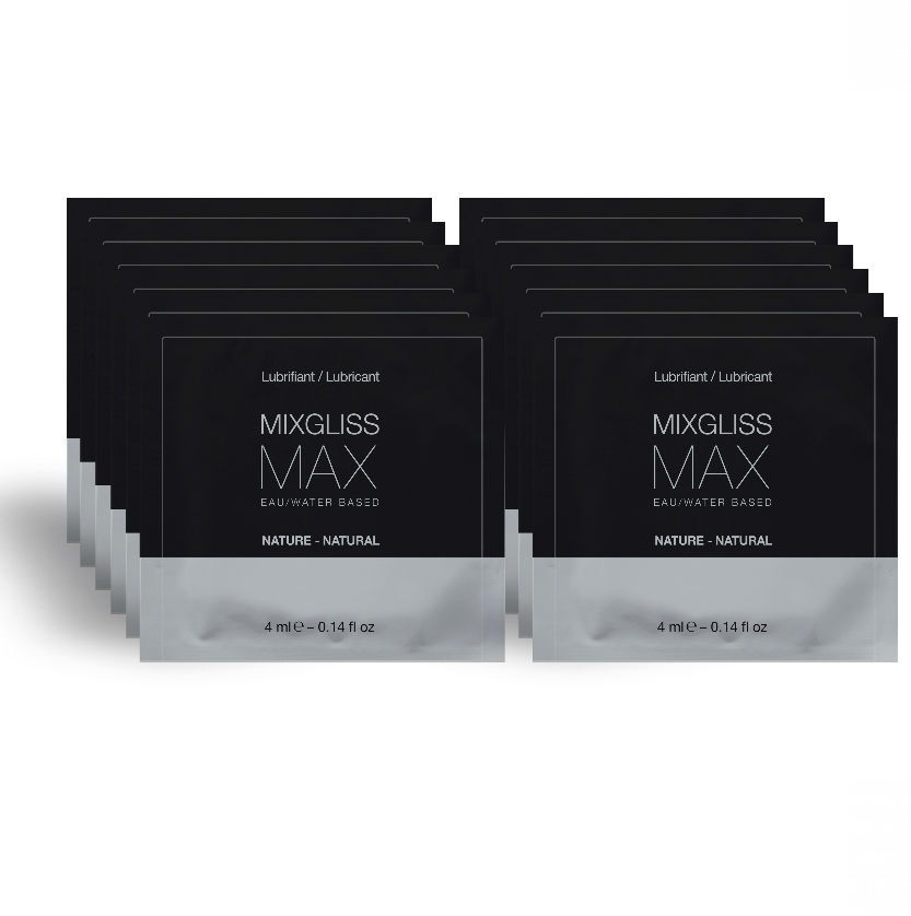Mixgliss - Max Anal Dilatador Lubrificante Pack 12 Dose Única 4Ml