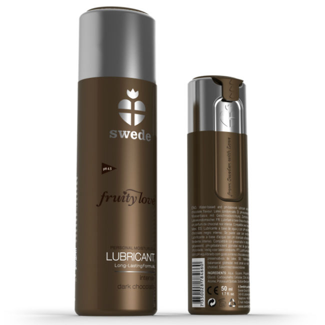 Fruity Love Lubricant Chocolate Escuro 100 ml - Swede