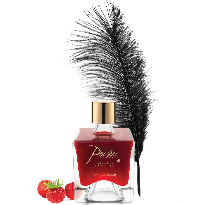 Poeme Tinta Comestível Morango Selvagem 50 Gr - Bijoux