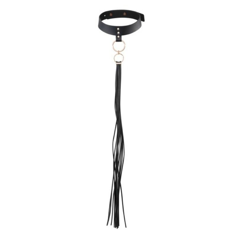 Tassel Choker Preto - Bijoux Indiscrets Maze