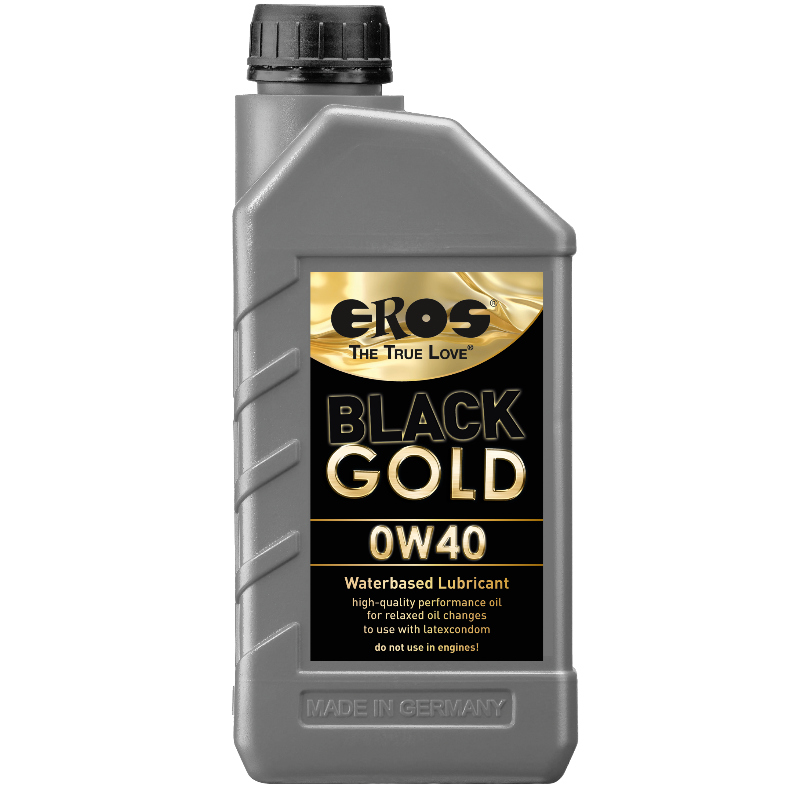 Eros - Lubrificante  Base De Gua Black Gold 0W40 1000 Ml