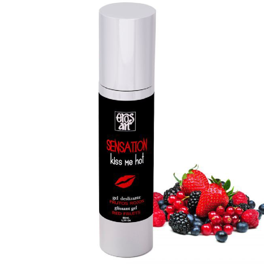 Eros-Art - Sensattion Lubrificante Natural Frutas Vermelhas 50 Ml