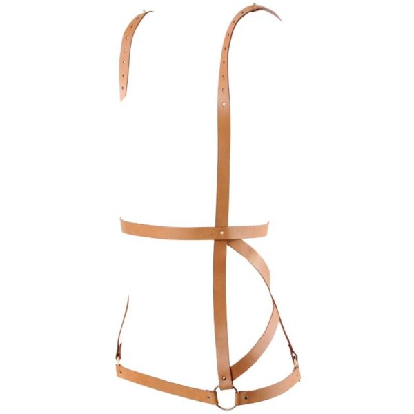 Bijoux - Indiscrets Maze Harness Forma De Vestido - Marrom
