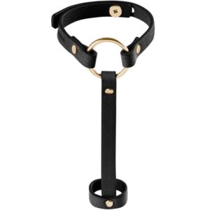 Indiscrets Maze Pulseira / Arnês De Mo Preto - Bijoux