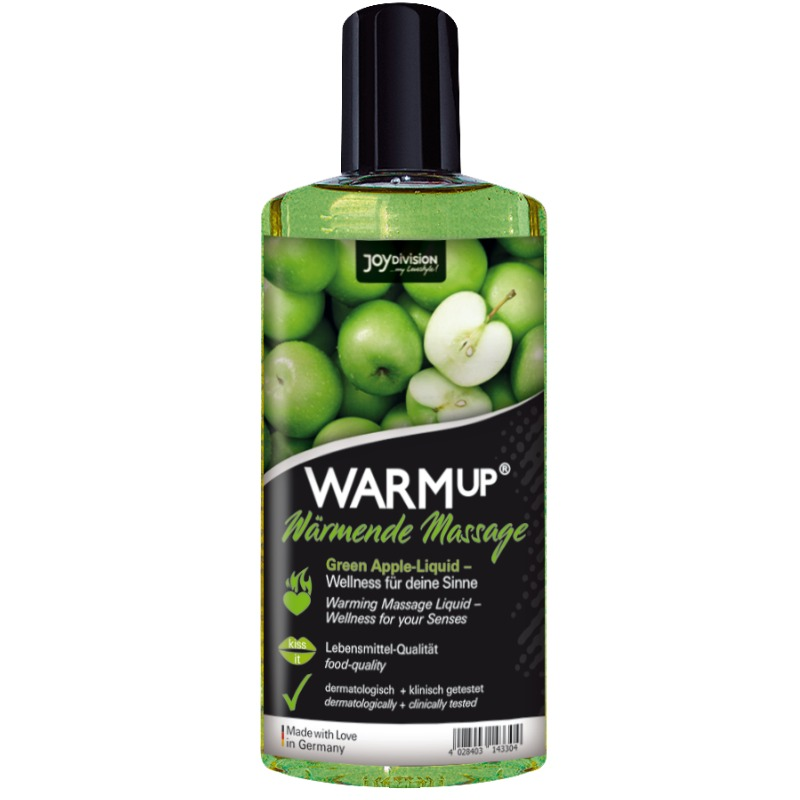 Óleo De Massagem Maçã Verde Warmup - 150 ml - Joydivision Warmup