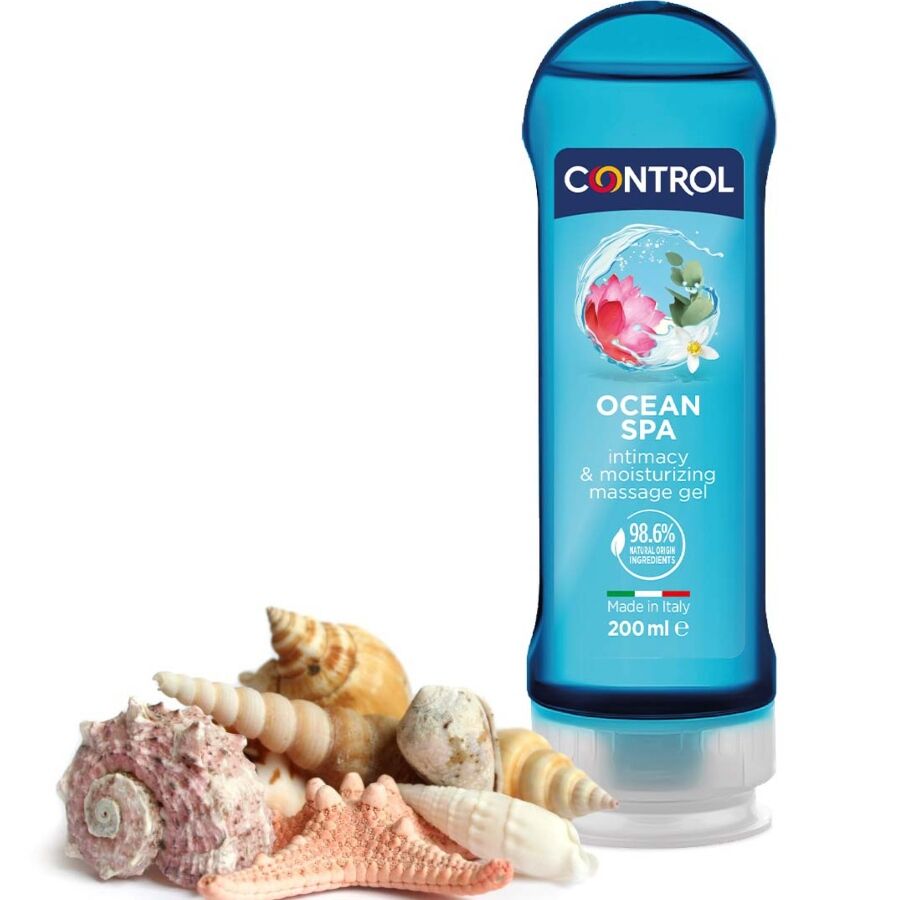 Control - 2 En 1 Massagem & Prazer Mar Mediterrnico 200 Ml