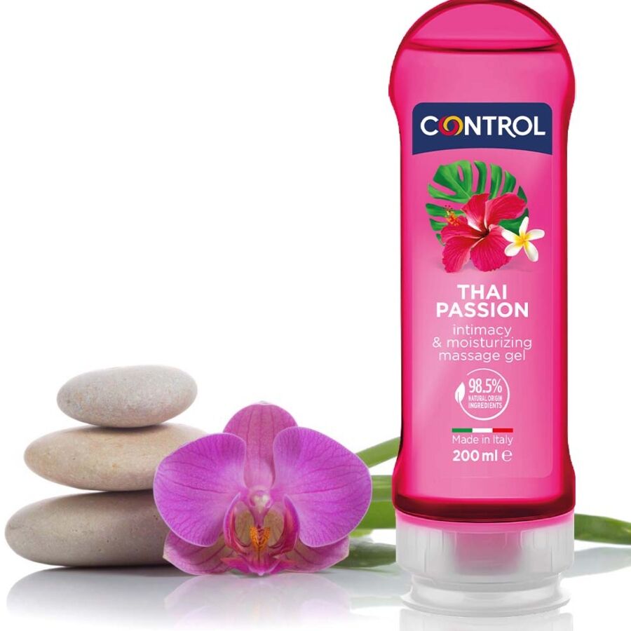 Control - 2 En 1 Massagem & Prazer Tailandês Paixo 200 Ml
