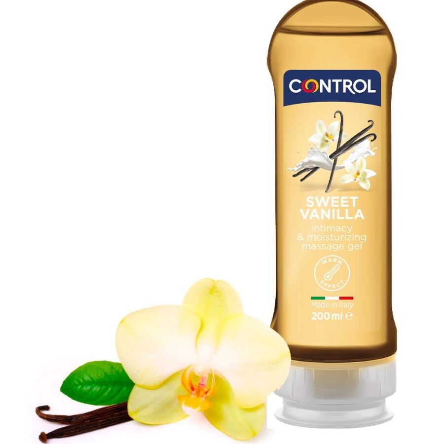 2 En 1 Massagem E Prazer Madagascar Doce 200 ml - Control