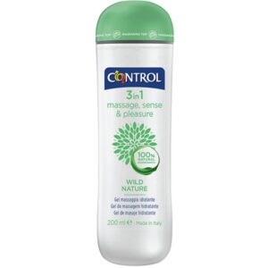 Control - Gel De Massagem Natureza Selvagem 3 Em 1 200 Ml