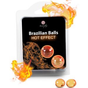 Bolas Brasileiras Efeito De Aquecimento 2 Unidades - Secretplay